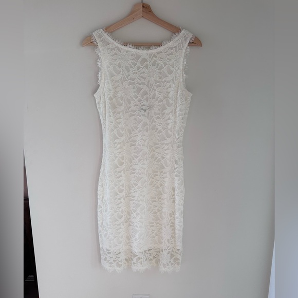 Jump White Lace Dress - Picture 1 of 7